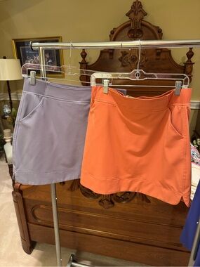 Light Lavender Athletic Skort with Cooling Tag